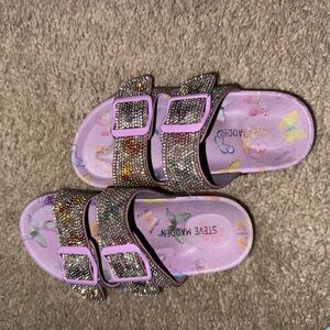 Toddler Steve Madden Rhinestone Slides